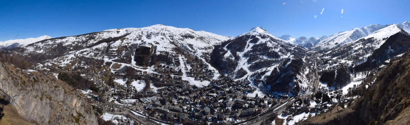 Webcam Valloire, village (depuis Poingt Ravier)