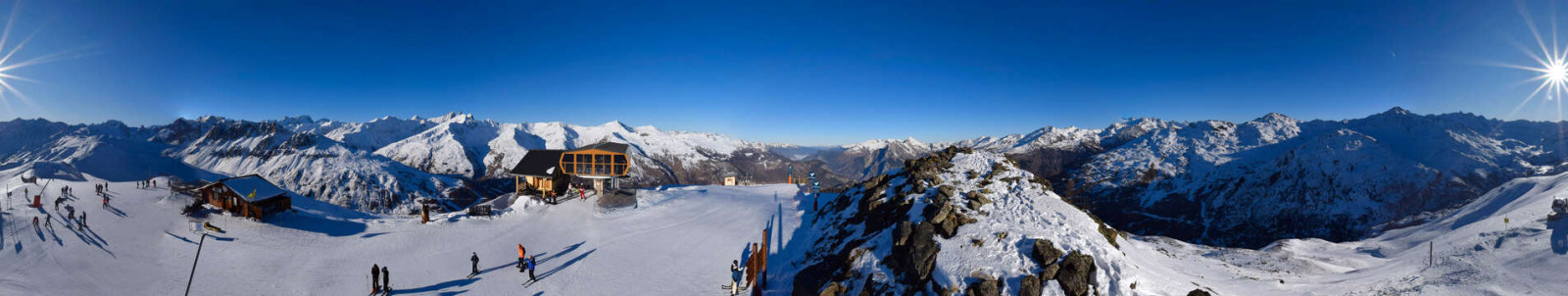 Webcam Valloire, sommet du Crey du Quart (arrivée télésiège Brive 2)