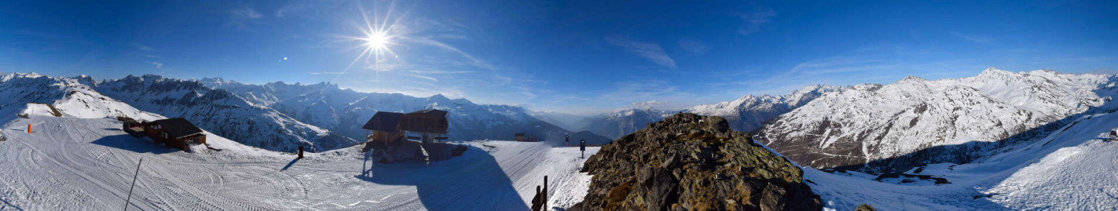 Webcam Valloire, sommet du Crey du Quart (arrivée télésiège Brive 2)