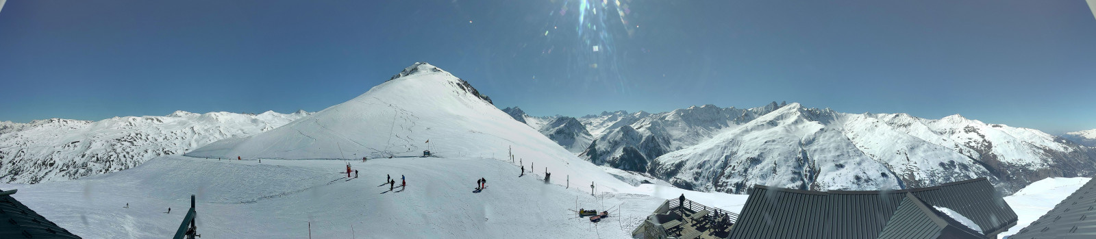 Webcam Valloire, Sétaz (arrivée télésiège Cornafond)